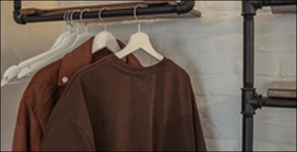 菊屋パイプハンガーがシンプルで安い！室内の洗濯物干しに便利です