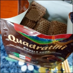 クワドラティーニダブルチョコ開封