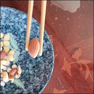 素焼きミックスナッツの試食