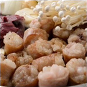 牛もつ焼き定食