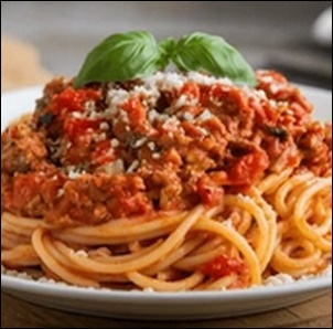 生パスタ ボロネーゼ