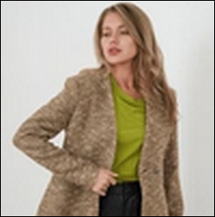 ツイードオーバージャケットコート