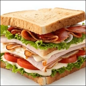 ジューシーハムサンド<