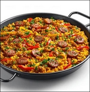 極旨ステーキのパエリア