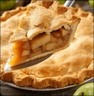 焼きたてアップルパイ