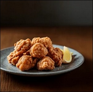 にんにく不使用　国産鶏むね肉の塩こうじからあげ