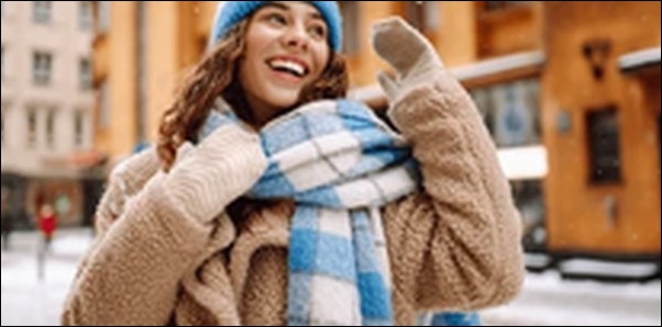 冬通勤寒さ対策ストール！6通りの使い方が可能です【TV紹介】