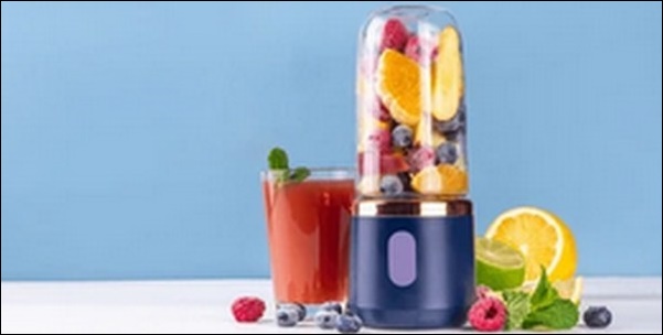 スムージー簡単に作れるミキサー！ボトル外して即飲める【TV紹介】。